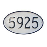 1-Line Wall Address Plaque