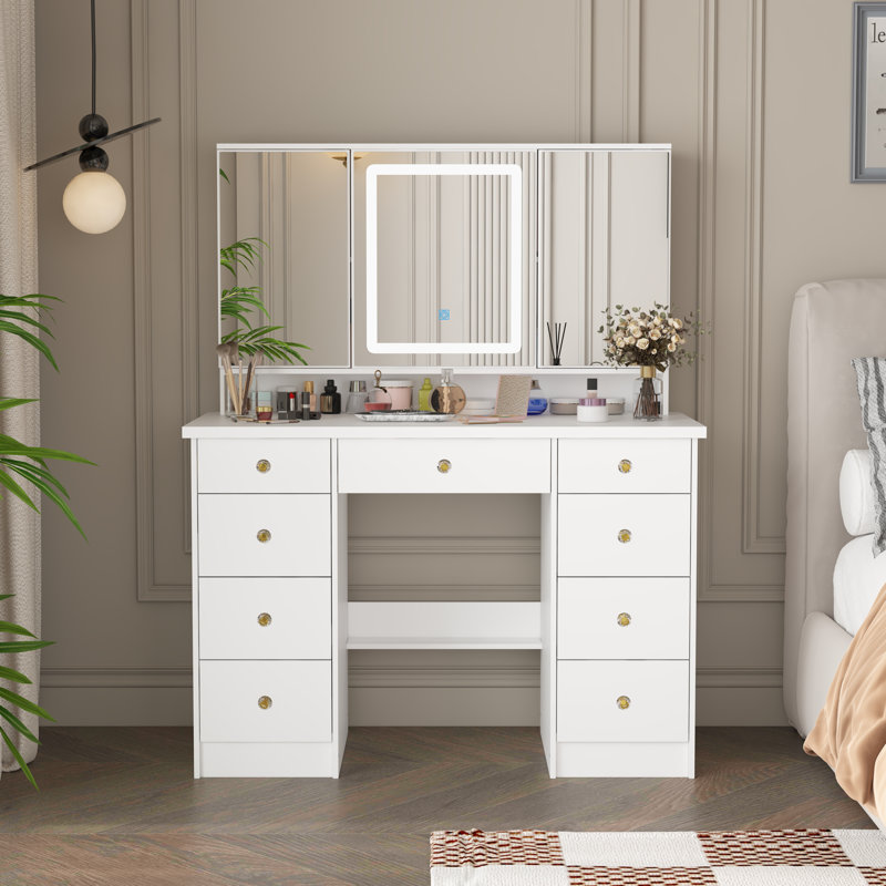 Dressing Table with Mirror