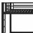 Metal Loft Bed Featuring Ladder & Secure Guardrails For Safety-208580112