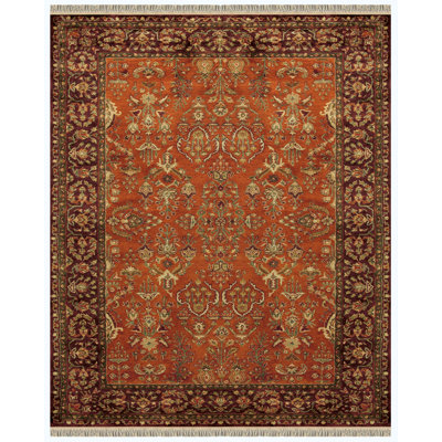 Barcroft Wool Oriental Area Rug