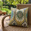 Coussin décoratif d’intérieur et d’extérieur de luxe vert avalanche de Plutus-125026900