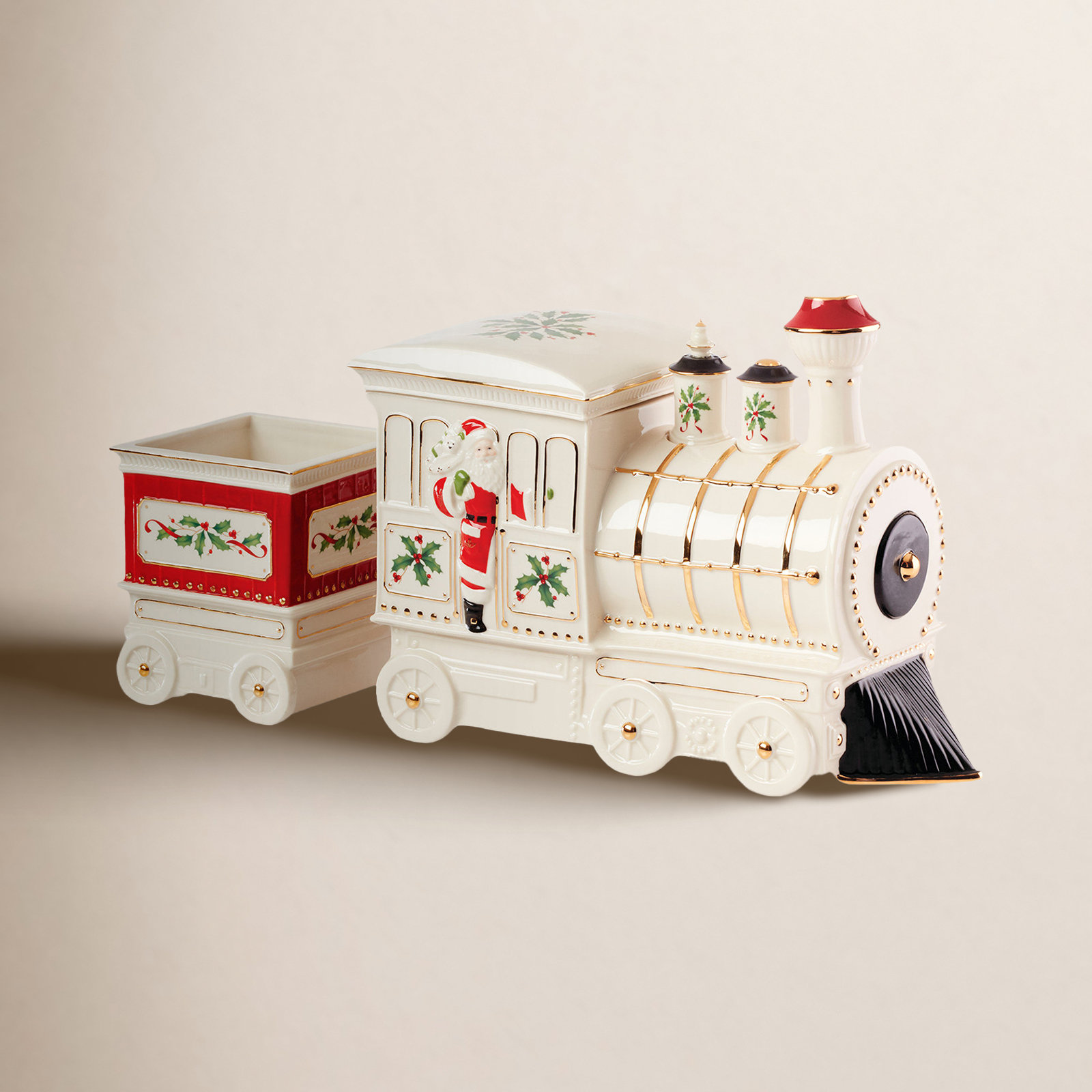 Holiday 5-Piece Train Serving Set