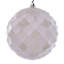Vickerman 4.75" Red Net Beaded Ball. These Ornaments Are The Perfect Addition To Any Holiday Decorating Project. Each Ornament Features A Drilled Cap With Threaded Wire For Easy Decorating. Includes 3 Pieces Per Pack.-1375019366