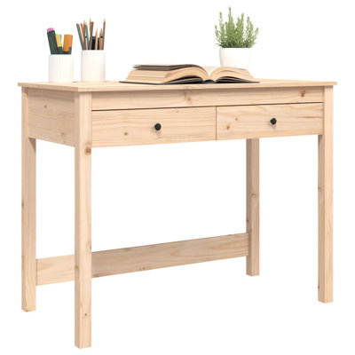 Levica Solid Wood Solid Wood Writing Desk