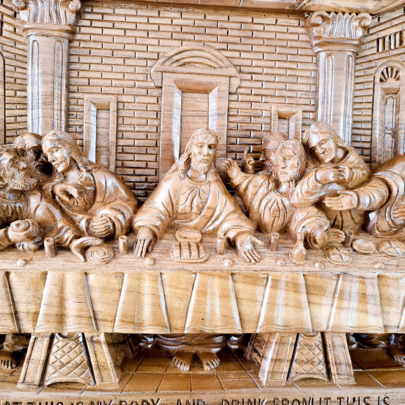 Handmade Traditional Religious & Spiritual Wall Decor on Solid Wood