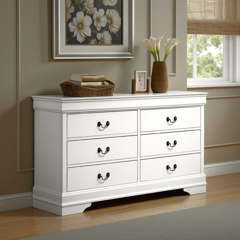 Commode Jadarose, Blanc
