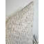 Abstract Beige Square Throw Pillow Cover