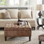 Tufted Square Cocktail Ottoman-914536451-914536448