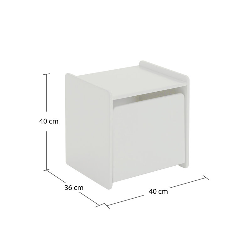 Kiddy Bedside Table, Mint