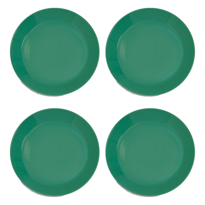 Sur La Table Colour Me Happy Set Of 4 Dinner Plate 27.5cm, Green