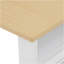 Îlot de cuisine cannelé 82,6 po avec table de salle à manger extensible pour 4 à 6 personnes, table d'îlot de cuisine avec prise de courant, table de cuisine avec rangement double, 2 tiroirs et 2 tablettes ouvertes latérales, blanc-1332660071-1332660068