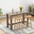 Goshen O'Kean Counter Height 35.6" Dining Table
