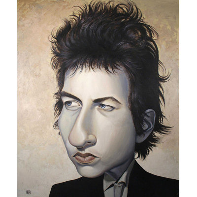 « bob dylan », impression de dessin