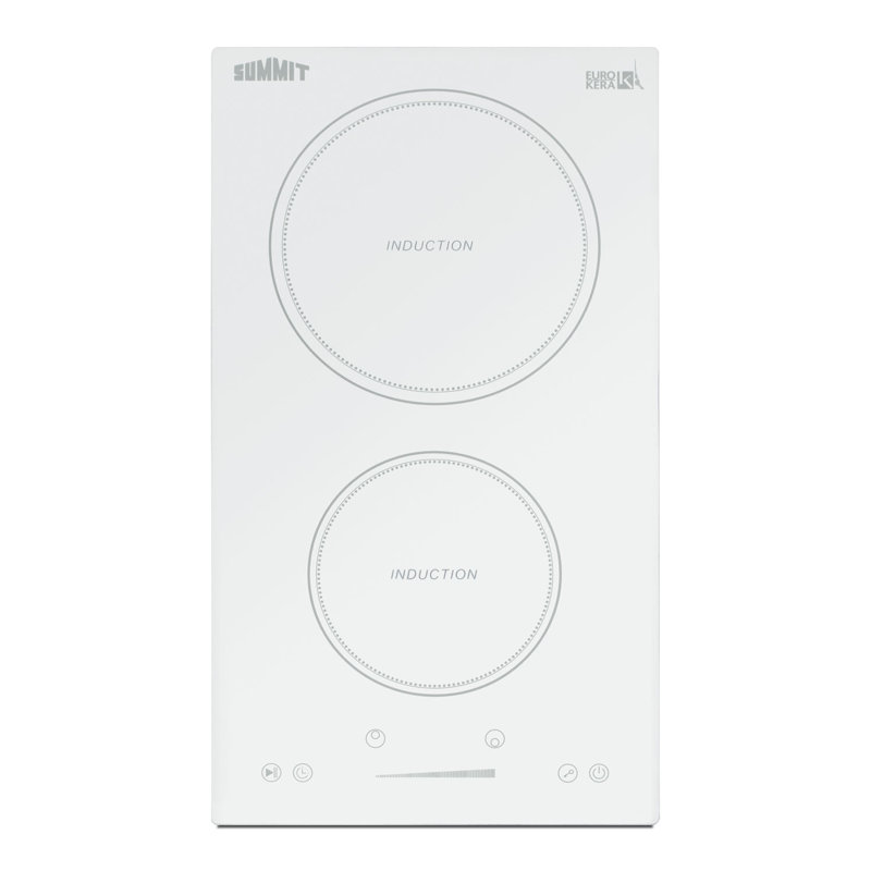 Summit Appliance White Electric Cooktop