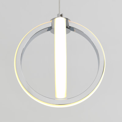 Luminaire suspendu sphère 1 lumière DEL Gadsden