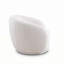 Fauteuil demi-tonneau rembourré Boucle-1709030877