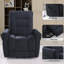 Fauteuil inclinable ergonomique l 33,5 po avec poches latérales-1078234560