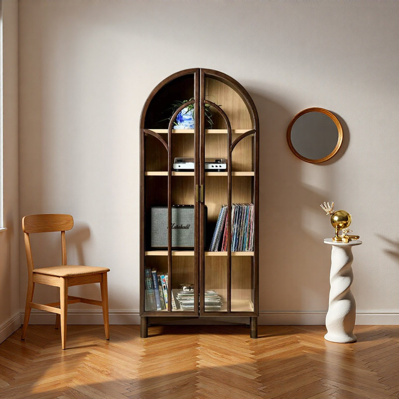 Bibliothèque à grande capacité, Marron foncé