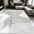1PC Grey Polka Dot Bow Knot area rugs for Living Room, Soft and Comfortable, Suitable for all seasons, easy-to-maintain, machine washable Indoor floor mat, Under Table Farmhouse suitable for dining table, bedroom, entryway, kitchen, patio,-1119390451