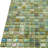 Skosh 0.6" x 0.6" Glass Grid Mosaic Wall & Floor Tile