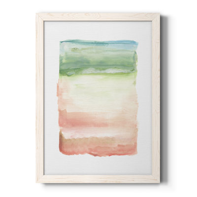 Skye I - Peinture sur toile encadrée