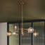 6 - Light Sputnik Modern Linear Chandelier