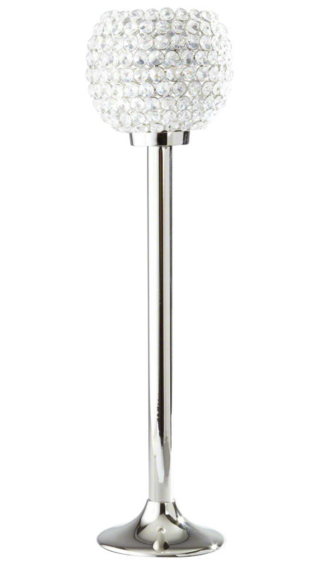 Chandelles en acier inoxydable tall, 25 po