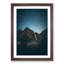Waterfall in Yosemite California - Picture Frame Graphic Art Print-55761450-55761451