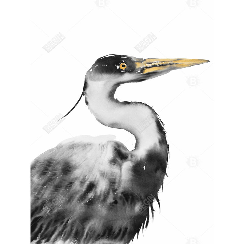 Great heron Bath Mat with Non-Slip Backing - Quick Dry Memory Foam Bathroom Rug - Absorbent - Modern Plush Spa-Style - Machine Washable