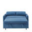 Pull Out Bed With Storage Pockets & Pillows - 55.1" Couch Adjustable For Living Room Large Back Bedroom, Room, Apartment, Office-1329688169
