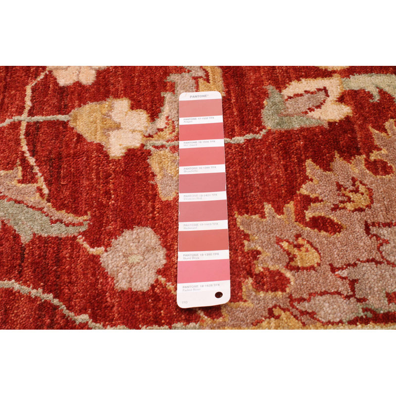 Tapis rouge foncé Chobi Finest 10 pi 0 po x 14 pi 0 po