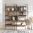 Corkhill 5-Tier Wall Mounted Solid Wood Bookshelf-118556819