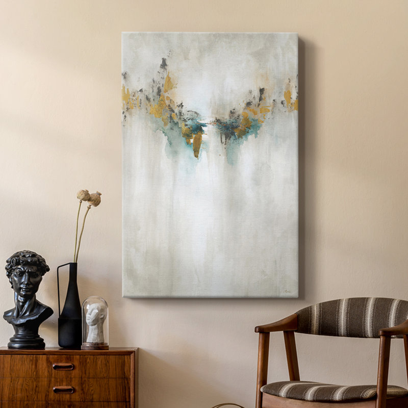 ReposePaintingonWrappedCanvas -Custom Wrapped Gallery Cavas, 18" H x 12" W