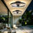 20" Black Ceiling Fan with Dimmable LED Light-2002732855