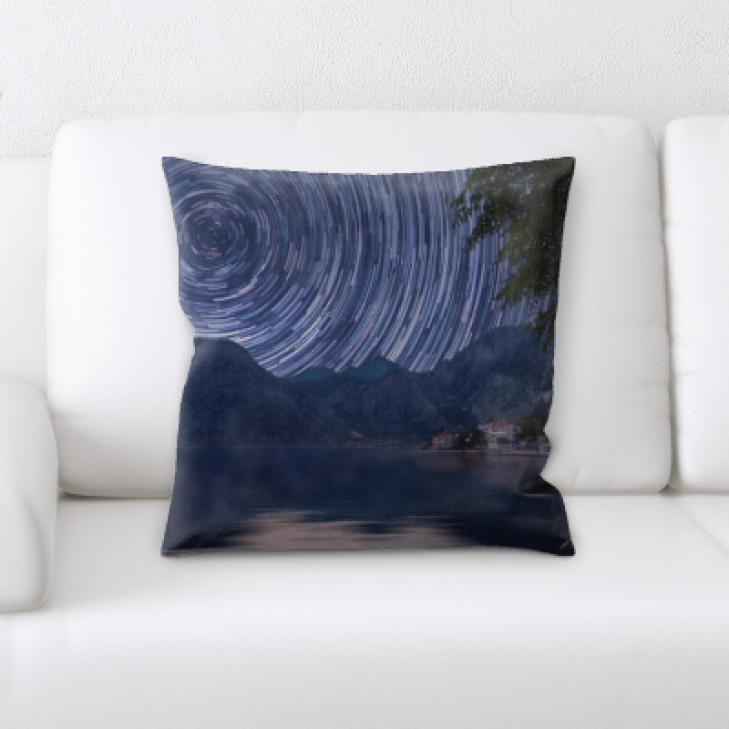 Microsuede Throw Pillow