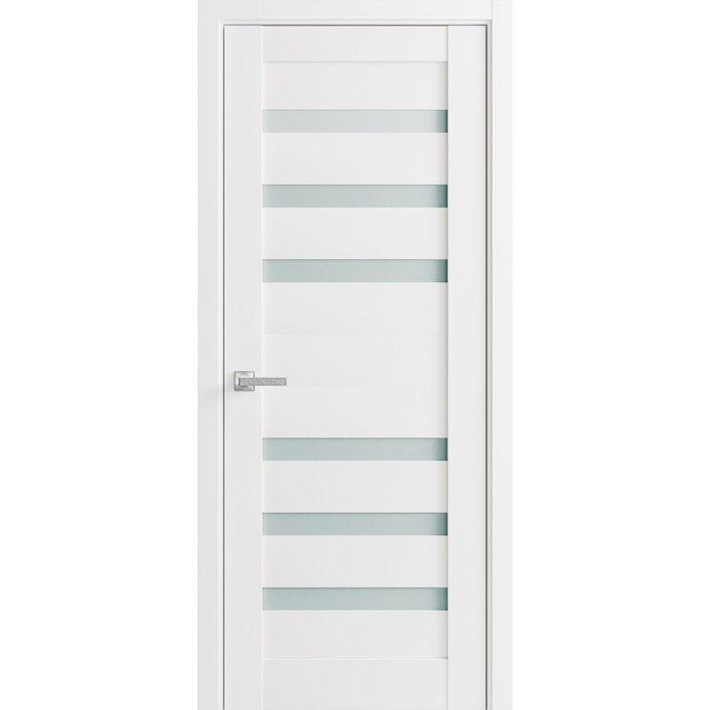 Porte standard en bois manufacturé Quadro, 79,5 po x 17 po