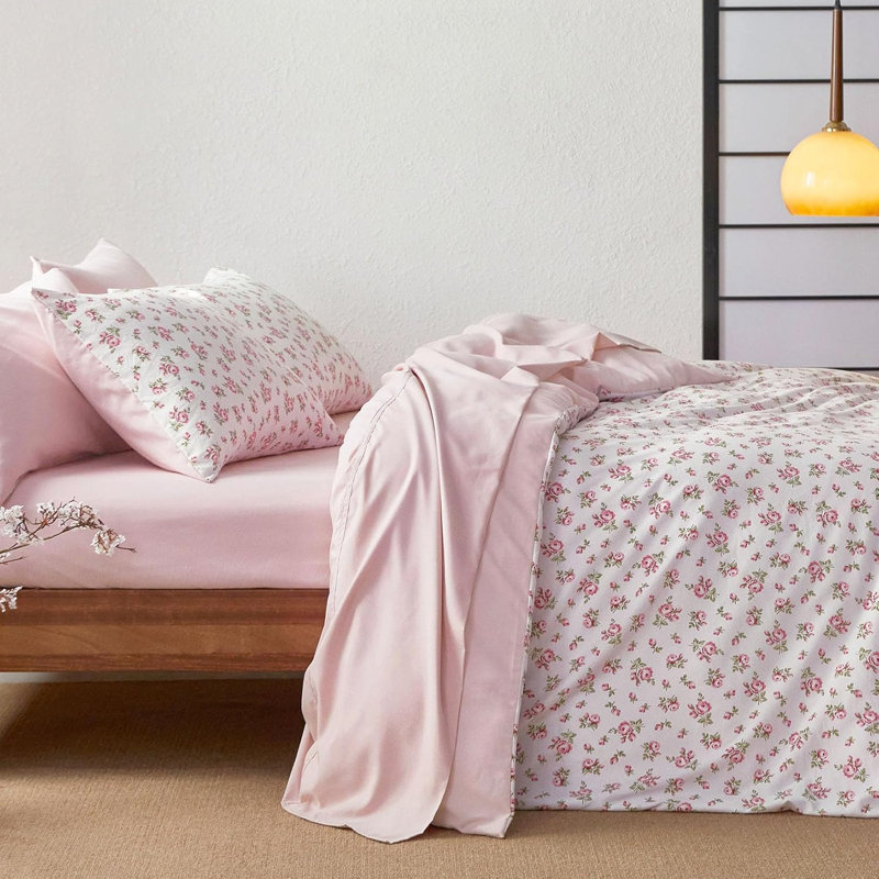 Ensemble de housse de couette Coquette Floral Cottagecore Flower