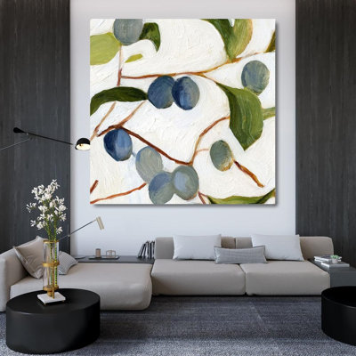  Caroline, Emma Gallery Wrapped Canvas Art Titled: Olives on the Branch IV