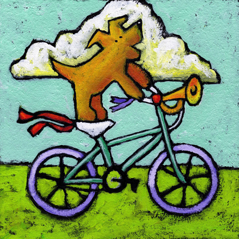 Janet Nelson - Wrapped Canvas Painting, 45cm H x 45cm W x 3.81cm D