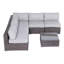 Fully Assembled Seating For 4 With Comfy Cushions - Ideal Outdoor Use, Water-, Elegant Design Weather 4 Comfortable