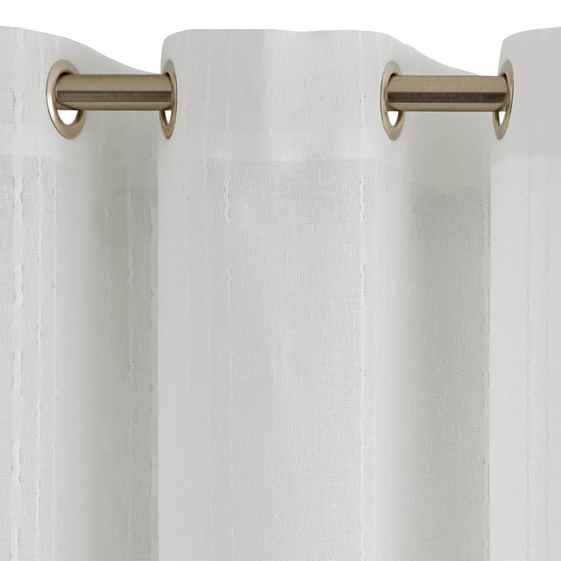 Sheer Curtain Single Panel, 200 W x 300 D cm
