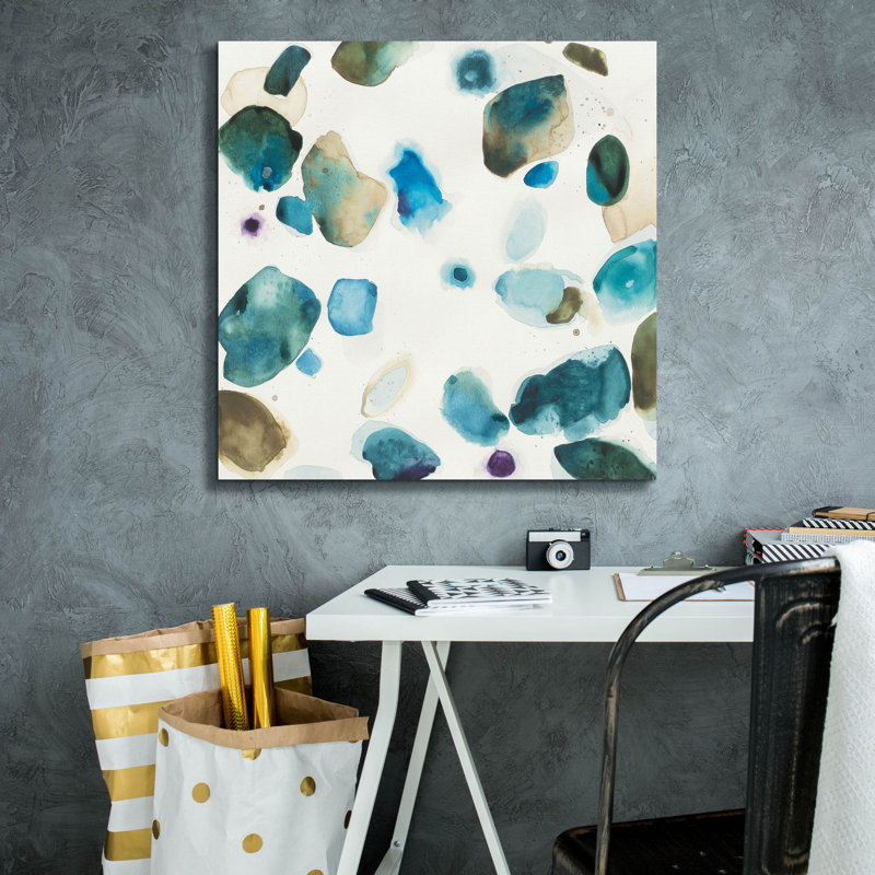 «What If 2» par Shirley Novak, art mural sur toile, H 26 po x l 26 po x P 1,5 po