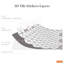 Carrelage mosaïque auto-adhésif 22 po x 22 po