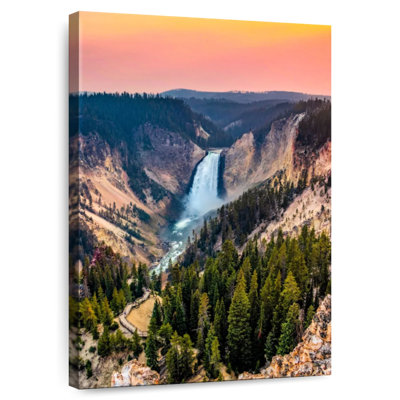 Chutes du parc national Alvord Yellowstone