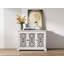 Armoire de rangement à buffet, armoire décorative rétro, 3 portes à découper, armoire console pour la cuisine, la salle à manger, le salon, le couloir