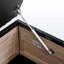 Banc capitonné de 48,42 po de largeur-1019953274