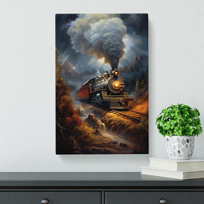Steam Train Classicism - No Frame Print