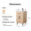 Ensemble de meuble-lavabo simple 20 po Modern