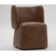 Chaise en cuir Denise