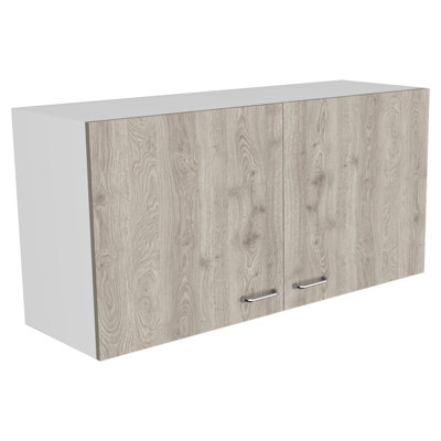 Armoire de rangement murale à double porte Westerre